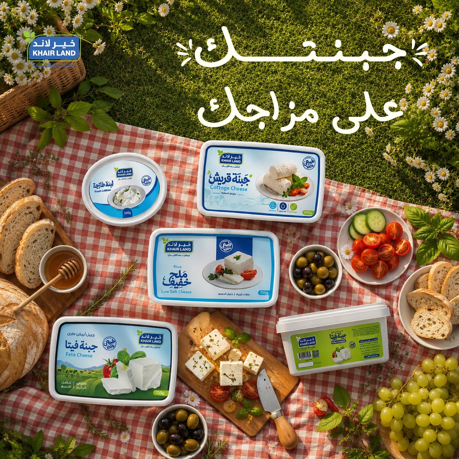 تشكيلة جبن من خير لاند